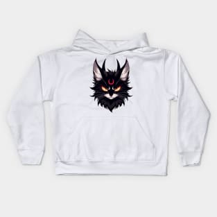 Bad Scary Cat Kids Hoodie